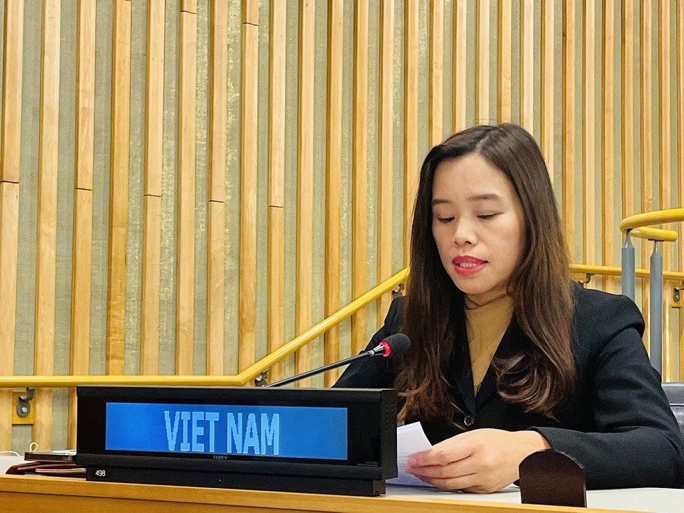Việt Nam chia sẻ kinh nghiệm thúc đẩy sự tham gia của phụ nữ và trẻ em gái vào tiến trình chuyển đổi số toàn cầu Việt Nam chia sẻ kinh nghiệm thúc đẩy sự tham gia của phụ nữ và trẻ em gái vào tiến trình chuyển đổi số toàn cầu