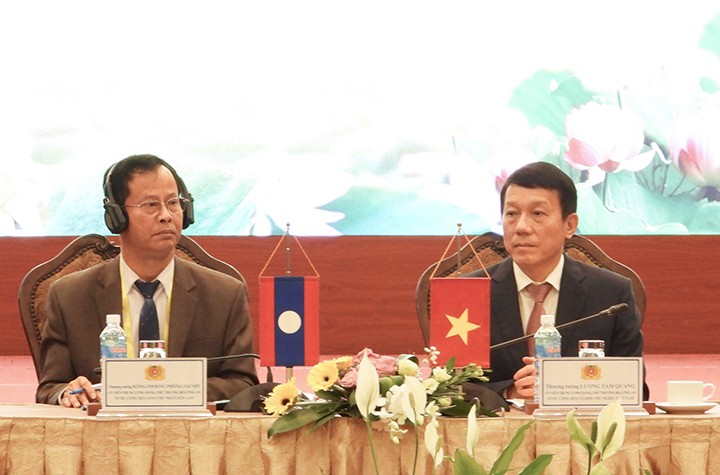 Việt Nam - Lào ký kết Biên bản Hội nghị Hợp tác An ninh lần thứ XIII Việt Nam - Lào ký kết Biên bản Hội nghị Hợp tác An ninh lần thứ XIII