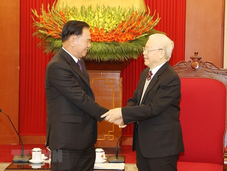 Điện mừng 68 năm Ngày thành lập Đảng Nhân dân Cách mạng Lào Điện mừng 68 năm Ngày thành lập Đảng Nhân dân Cách mạng Lào