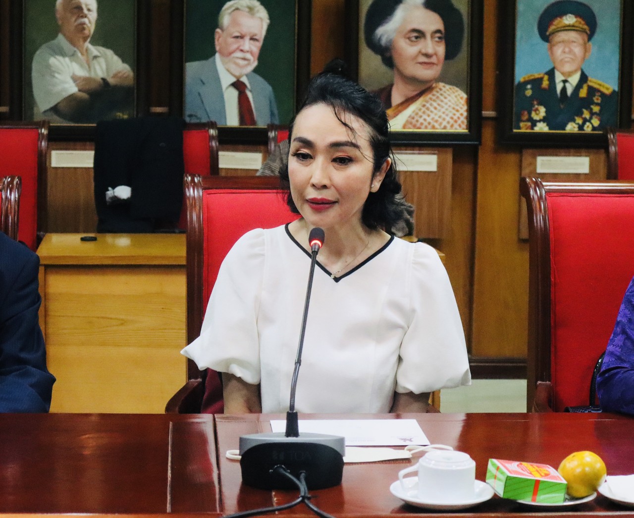 Bà Miwa, (Ảnh: Ngọc Lê). Bà Miwa, (Ảnh: Ngọc Lê).