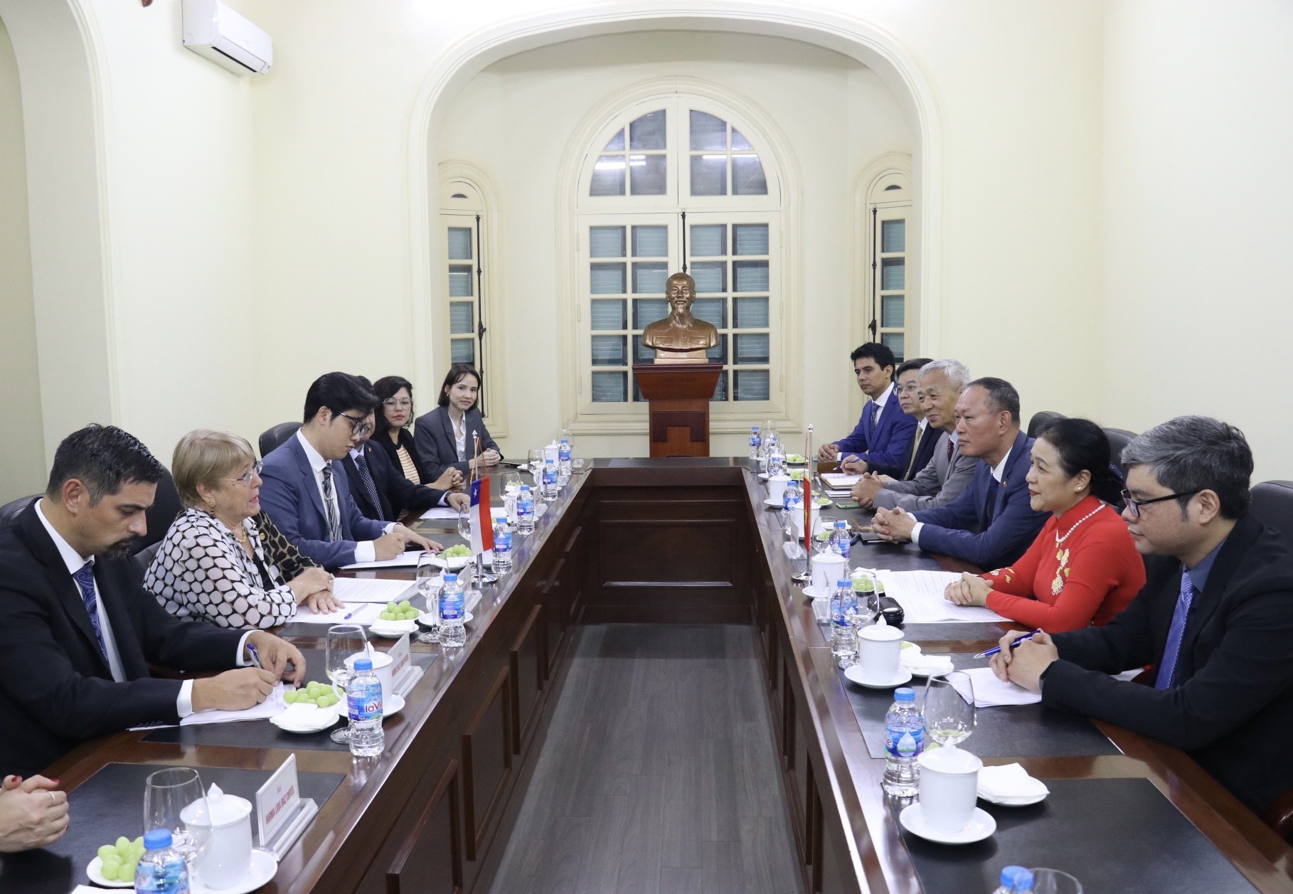 Cựu Tổng thống Chile Michelle Bachelet: Gia đình tôi luôn dành tình cảm tốt đẹp cho Việt Nam Cựu Tổng thống Chile Michelle Bachelet: Gia đình tôi luôn dành tình cảm tốt đẹp cho Việt Nam