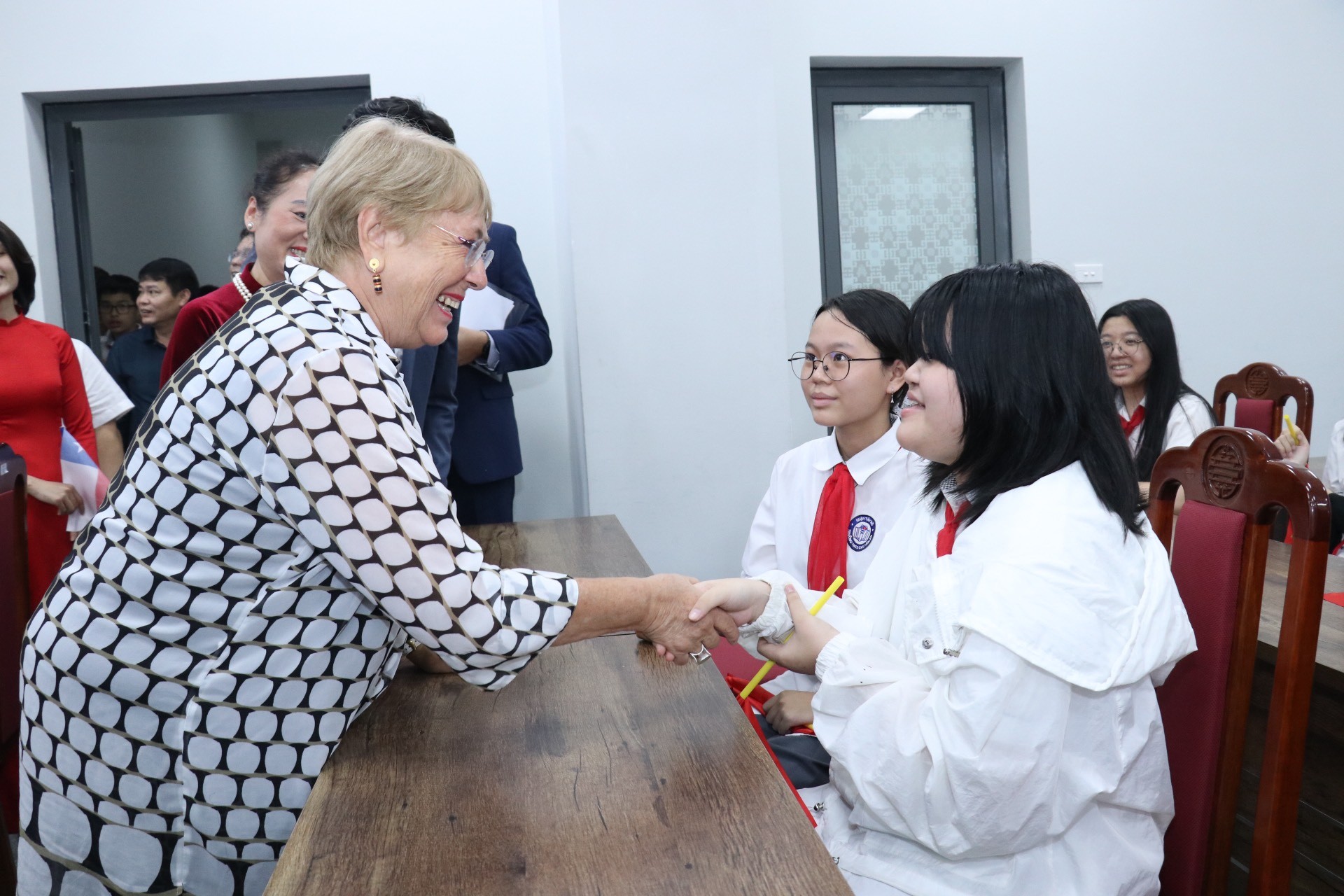 bà Michelle Bachelet - cựu Tổng thống Chile bà Michelle Bachelet - cựu Tổng thống Chile