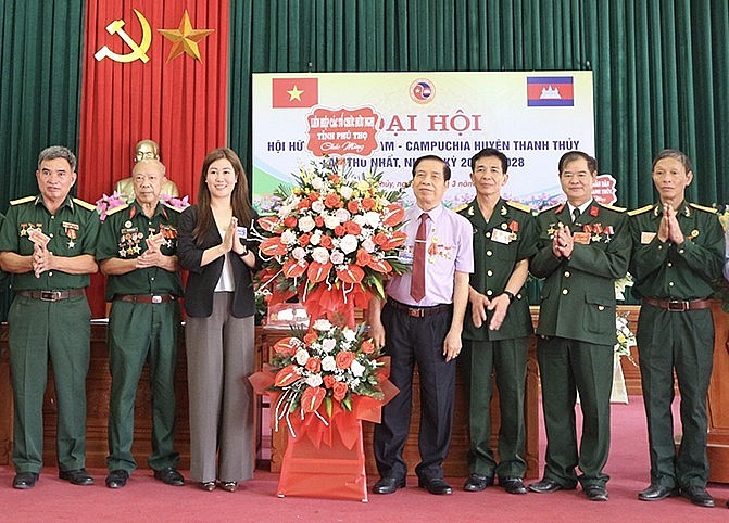 Phú Thọ: Thành lập Hội hữu nghị Việt Nam - Campuchia huyện Thanh Thuỷ Phú Thọ: Thành lập Hội hữu nghị Việt Nam - Campuchia huyện Thanh Thuỷ