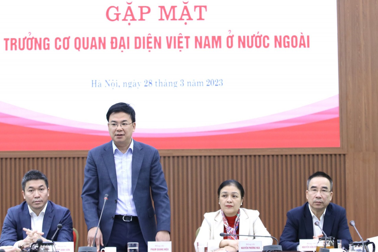 VUFO và Trưởng Cơ quan đại diện Việt Nam ở nước ngoài: Chung tay mở rộng mạng lưới bạn bè đối tác VUFO và Trưởng Cơ quan đại diện Việt Nam ở nước ngoài: Chung tay mở rộng mạng lưới bạn bè đối tác