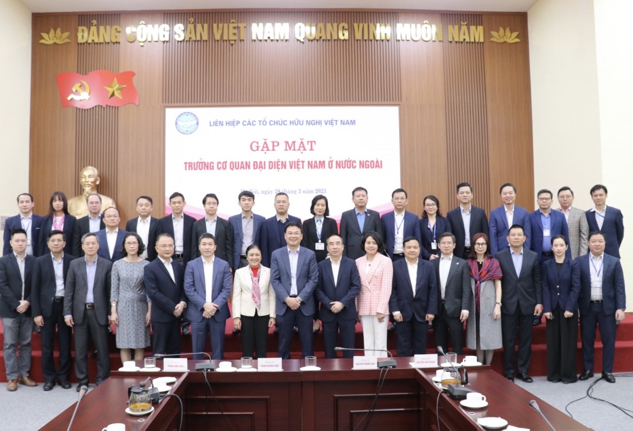 VUFO và Trưởng Cơ quan đại diện Việt Nam ở nước ngoài: Chung tay mở rộng mạng lưới bạn bè đối tác VUFO và Trưởng Cơ quan đại diện Việt Nam ở nước ngoài: Chung tay mở rộng mạng lưới bạn bè đối tác