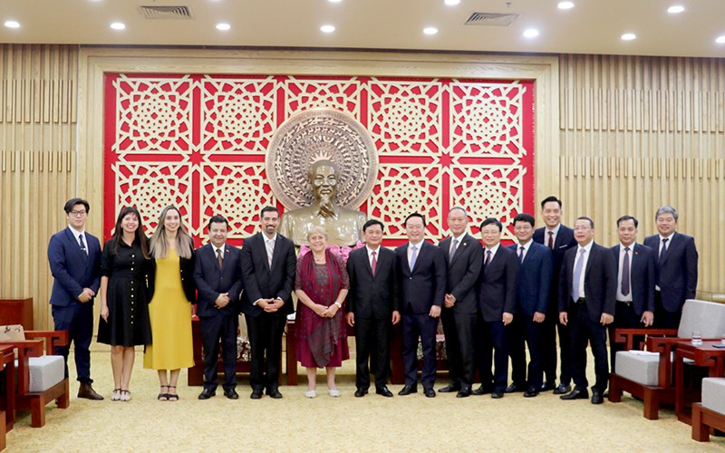 Cựu Tổng thống Chile Michelle Bachelet Jeria ủng hộ thúc đẩy quan hệ giữa tỉnh Nghệ An – Chile Cựu Tổng thống Chile Michelle Bachelet Jeria ủng hộ thúc đẩy quan hệ giữa tỉnh Nghệ An – Chile