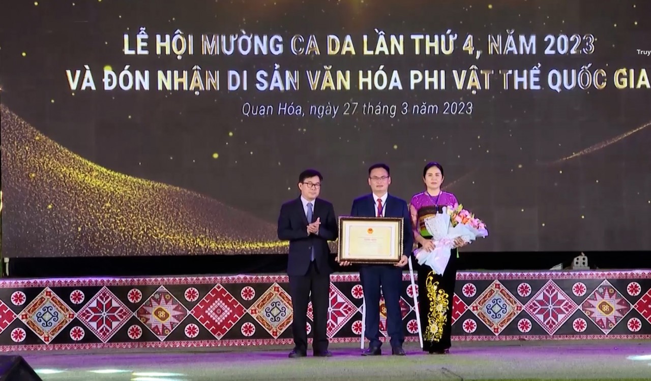 Lễ hội Mường Ca Da, Thanh Hóa là di sản văn hóa phi vật thể quốc gia Lễ hội Mường Ca Da, Thanh Hóa là di sản văn hóa phi vật thể quốc gia