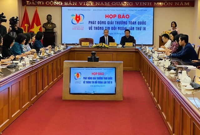 Phát động Giải thưởng toàn quốc về thông tin đối ngoại lần thứ IX Phát động Giải thưởng toàn quốc về thông tin đối ngoại lần thứ IX