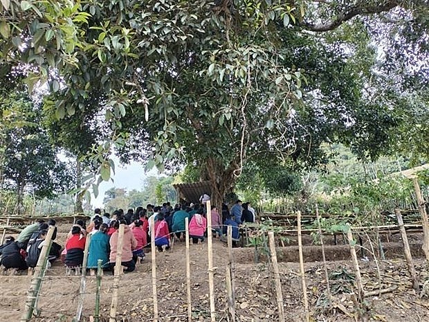 Độc đáo Lễ cúng bản của cộng đồng dân tộc Lào ở Điện Biên | Lễ hội | Vietnam+ (VietnamPlus) Độc đáo Lễ cúng bản của cộng đồng dân tộc Lào ở Điện Biên | Lễ hội | Vietnam+ (VietnamPlus)