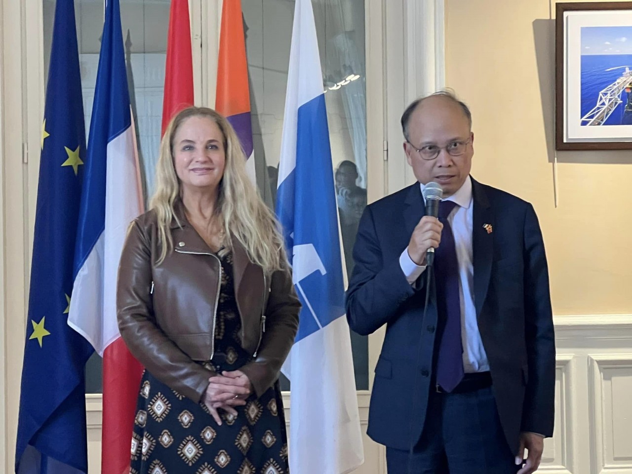 Kỷ niệm 50 năm quan hệ ngoại giao Việt - Pháp tại Montpellier Kỷ niệm 50 năm quan hệ ngoại giao Việt - Pháp tại Montpellier
