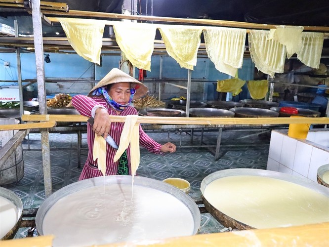 Làng nghề tàu hũ ky Mỹ Hòa hiện có 33 hộ đang tham gia sản xuất ( Làng nghề tàu hũ ky Mỹ Hòa hiện có 33 hộ đang tham gia sản xuất (