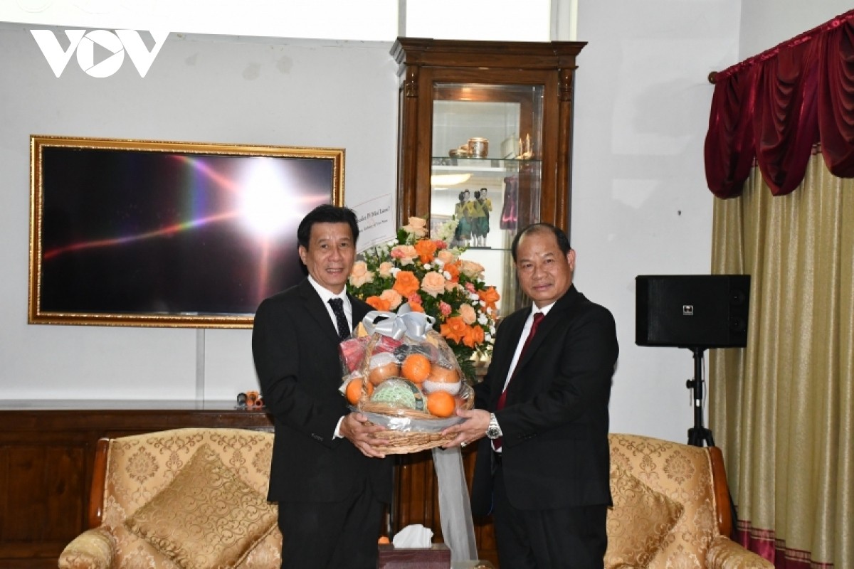 Đại sứ quán Việt Nam tại các nước chúc mừng Tết cổ truyền dân tộc Bunpimay Đại sứ quán Việt Nam tại các nước chúc mừng Tết cổ truyền dân tộc Bunpimay