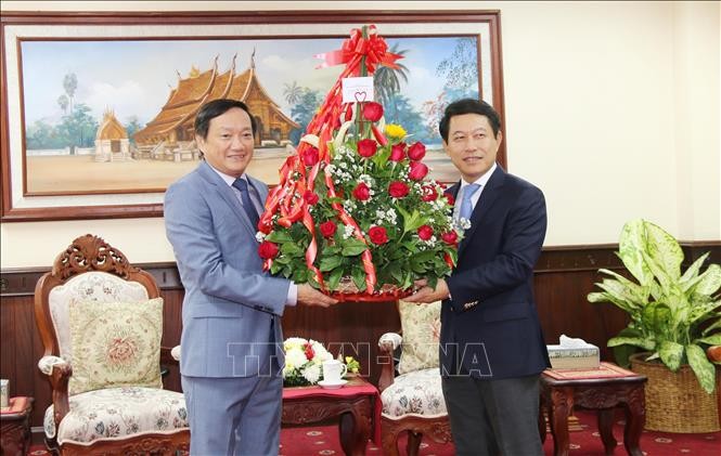 Đại sứ quán Việt Nam tại các nước chúc mừng Tết cổ truyền dân tộc Bunpimay Đại sứ quán Việt Nam tại các nước chúc mừng Tết cổ truyền dân tộc Bunpimay