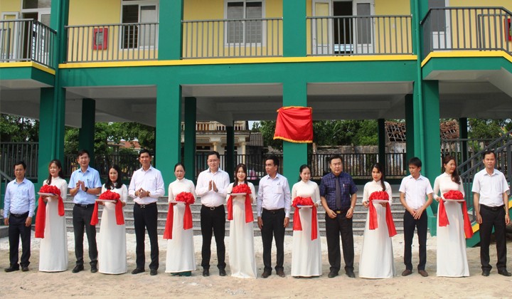 Thừa Thiên Huế: Khánh thành Nhà văn hóa cộng đồng tránh lũ tại huyện Phong Điền Thừa Thiên Huế: Khánh thành Nhà văn hóa cộng đồng tránh lũ tại huyện Phong Điền