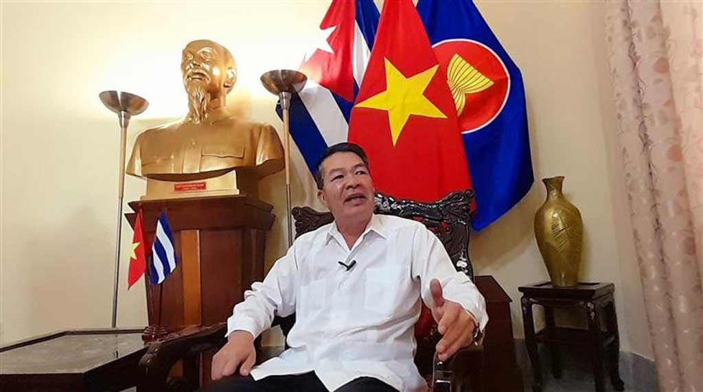 Đại sứ Đặc mệnh Toàn quyền Việt Nam tại Cuba Lê Thanh Tùng Chủ tịch Quốc hội Vương Đình Huệ sẽ thăm chính thức Cuba, Argentina và Đông Uruguay