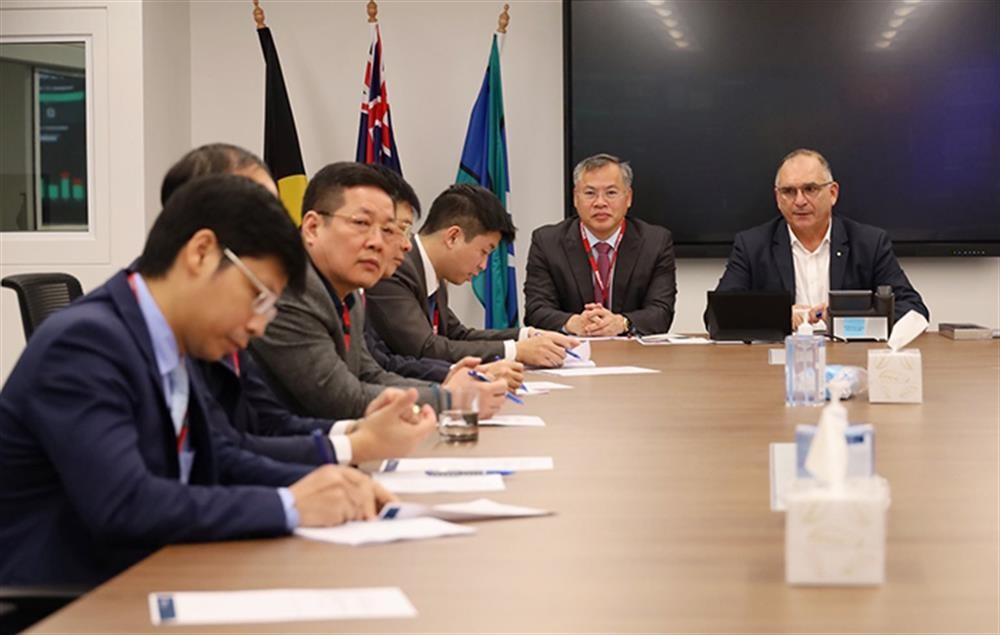 the Vietnamese officers had meetings with representatives from the National Emergency Management Agency the Vietnamese officers had meetings with representatives from the National Emergency Management Agency