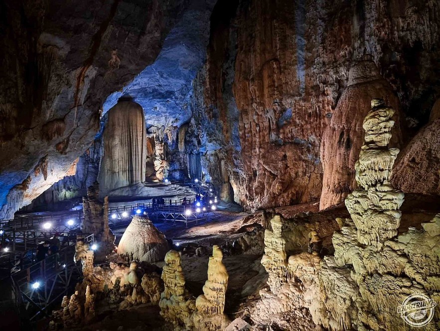 The magnificent beauty of the cave system at the Phong Nha-Ke Bang National Park. Photo: Nguyen Khai Trung The magnificent beauty of the cave system at the Phong Nha-Ke Bang National Park. Photo: Nguyen Khai Trung
