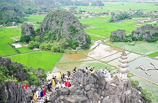 An image of Ninh Bình’s beauty. The province has the most competitive hotel room rates in April. – VNA/VNS Photo Ninh Đức Phương An image of Ninh Bình’s beauty. The province has the most competitive hotel room rates in April. – VNA/VNS Photo Ninh Đức Phương