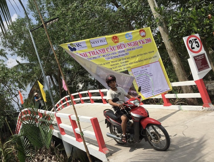 undefined Thêm một cây cầu Việt kiều khánh thành tại tỉnh Hậu Giang