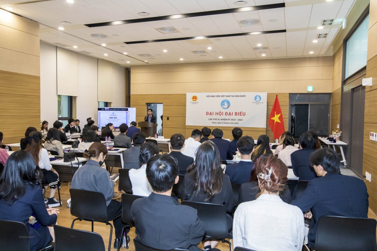 Hoạt động của Hội Sinh viên Việt Nam tại Hàn Quốc ngày càng chất lượng | Người Việt bốn phương | Vietnam+ (VietnamPlus) Hoạt động của Hội Sinh viên Việt Nam tại Hàn Quốc ngày càng chất lượng | Người Việt bốn phương | Vietnam+ (VietnamPlus)