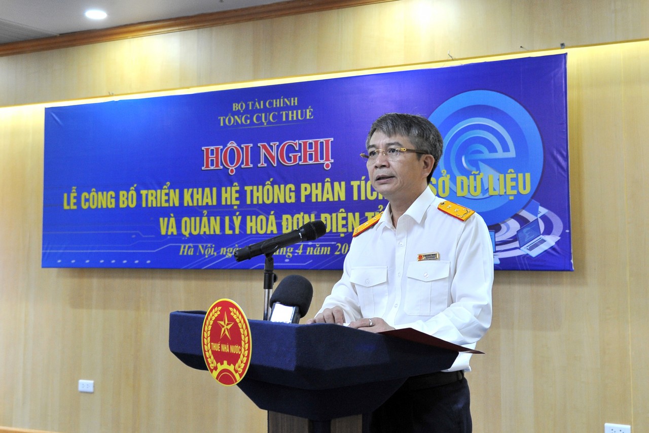 Ông Mai Xuân Thành, Quyền Tổng cục trưởng Tổng cục Thuế phát biểu tại Hội nghị. Ông Mai Xuân Thành, Quyền Tổng cục trưởng Tổng cục Thuế phát biểu tại Hội nghị.
