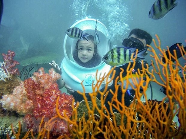 Tourists in Phu Quoc (Photo: VNA)