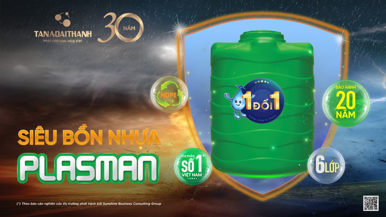 Siêu bồn nhựa Plasman và những ưu điểm nổi trội. Siêu bồn nhựa Plasman và những ưu điểm nổi trội.