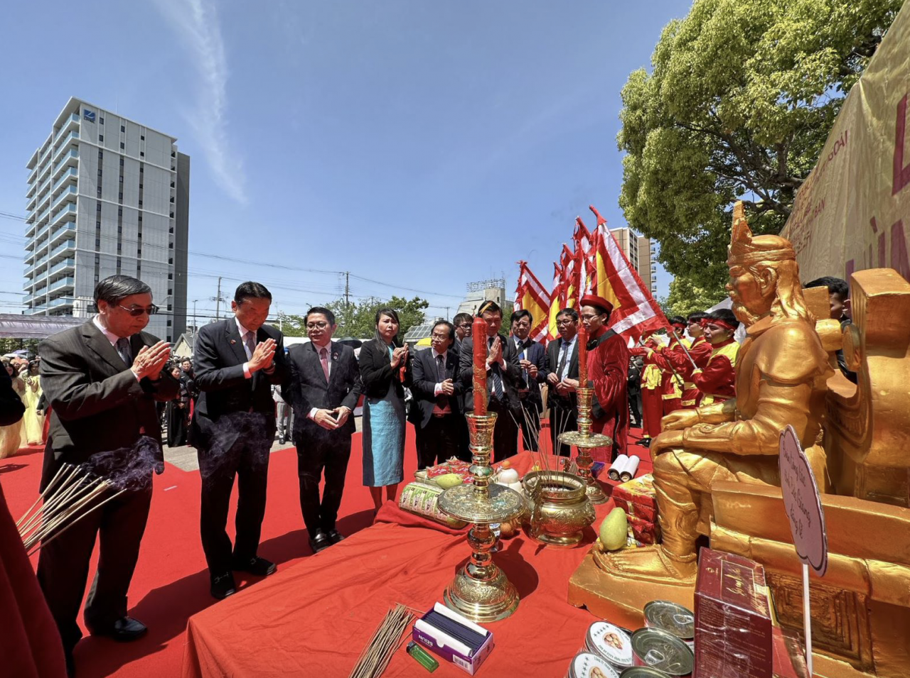 Tổ chức Lễ Giỗ tổ Hùng Vương tại Kansai (Nhật Bản)