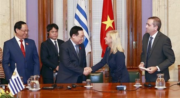 Top Vietnamese Legislator's Visit Further Vietnam-Uruguay Ties Top Vietnamese Legislator's Visit Further Vietnam-Uruguay Ties