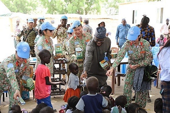 Vietnam Engineers Build Schools for Abyei Children Vietnam Engineers Build Classrooms for Abyei Children
