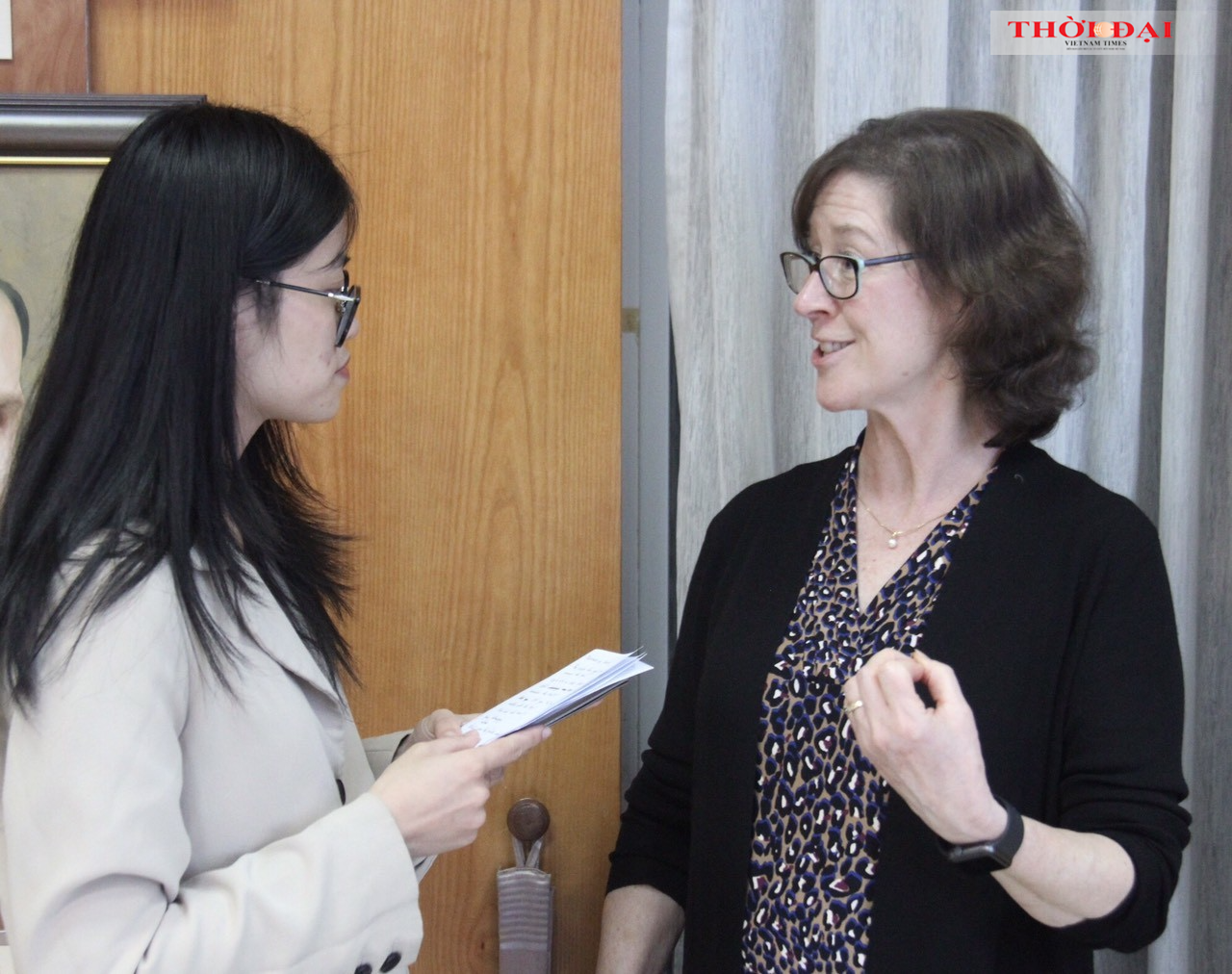 Bà Susan Warner - Bean chia sẻ câu chuyện về người anh trai với phóng viên tạp chí Thời Đại.