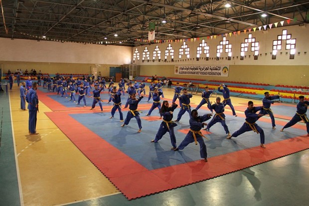Sức sống và sự lan tỏa kỳ lạ của môn võ Vovinam trên đất Algeria | Thể thao | Vietnam+ (VietnamPlus) Sức sống và sự lan tỏa kỳ lạ của môn võ Vovinam trên đất Algeria | Thể thao | Vietnam+ (VietnamPlus)