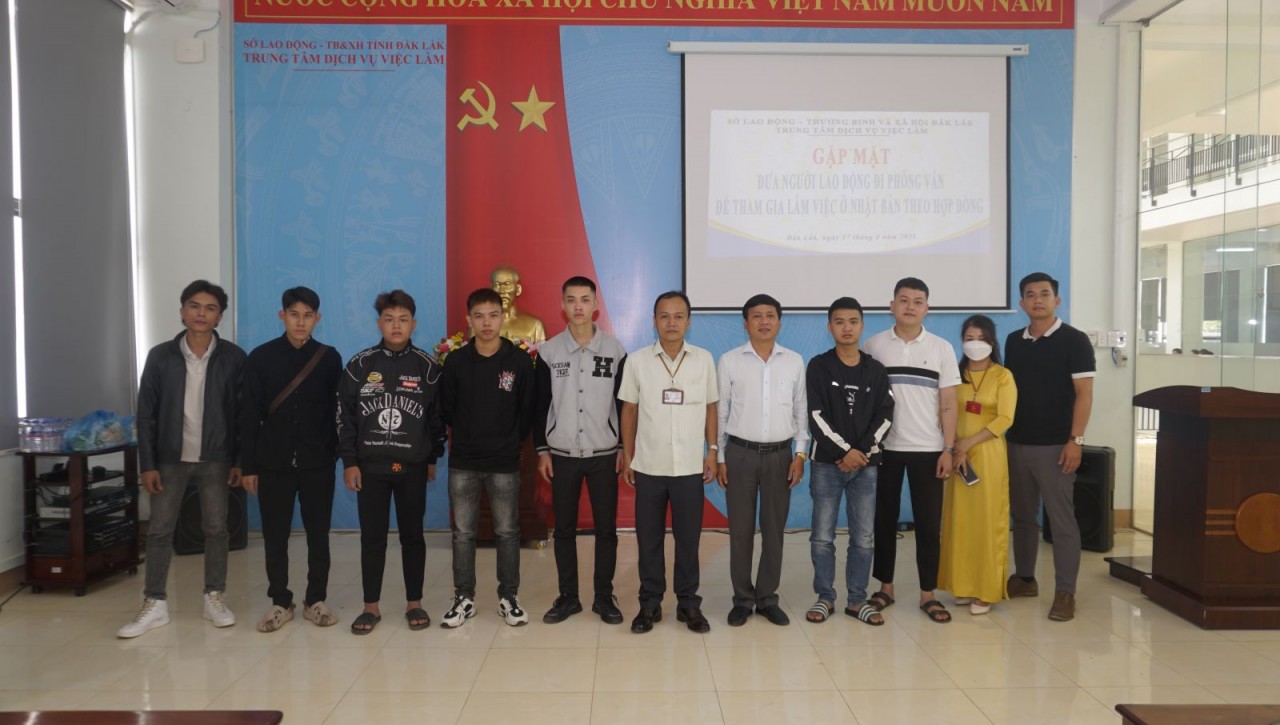 8 lao động ở Đắk Lắk trúng tuyển làm việc tại Nhật Bản với chi phí 8 lao động ở Đắk Lắk trúng tuyển làm việc tại Nhật Bản với chi phí