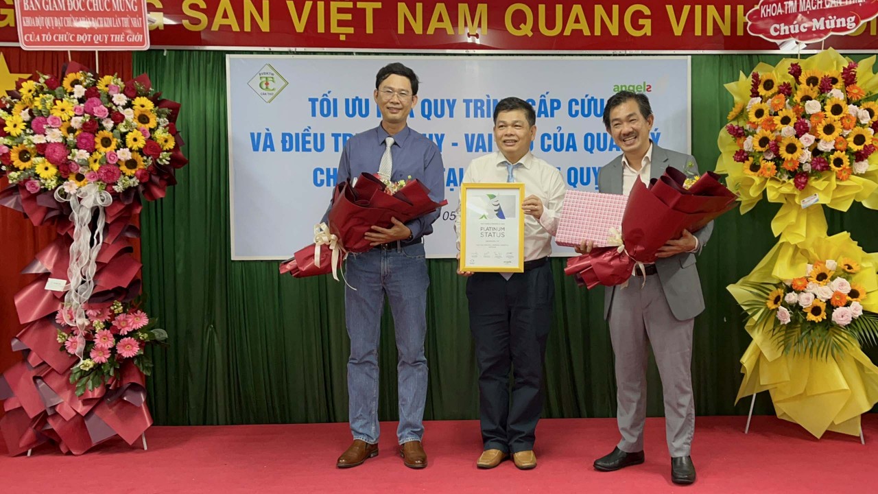 Bệnh nhân đột quỵ khu vực Đồng bằng sông Cửu Long có thêm cơ hội điều trị tại bệnh viện đạt chuẩn thế giới Bệnh nhân đột quỵ khu vực Đồng bằng sông Cửu Long có thêm cơ hội điều trị tại bệnh viện đạt chuẩn thế giới