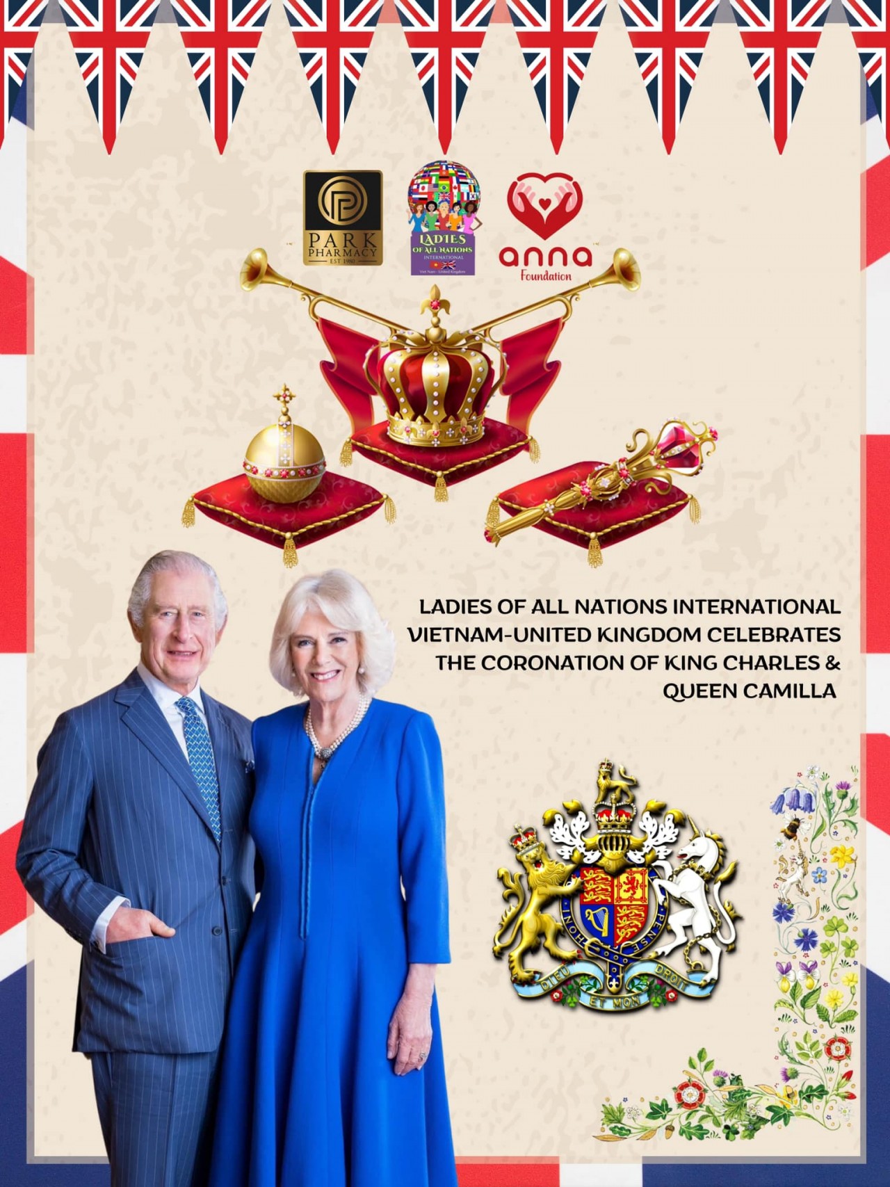 Người Việt tại Anh tổ chức sự kiện chúc mừng Vua Charles III đăng quang Người Việt tại Anh tổ chức sự kiện chúc mừng Vua Charles III đăng quang