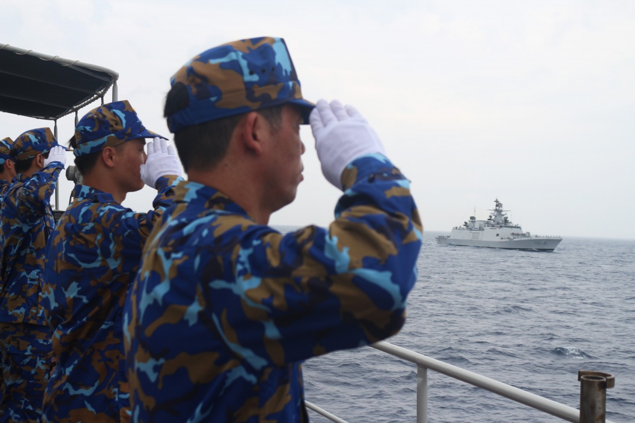 Chùm ảnh Tàu 015-Trần Hưng Đạo diễn tập Hàng hải đa phương Ấn Độ-ASEAN (AIME) năm 2023 Chùm ảnh Tàu 015-Trần Hưng Đạo diễn tập Hàng hải đa phương Ấn Độ-ASEAN (AIME) năm 2023