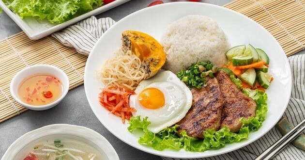 Cơm tấm đứng thứ hai trong top 100 món cơm ngon nhất châu Á (Ảnh: meta). Cơm tấm đứng thứ hai trong top 100 món cơm ngon nhất châu Á (Ảnh: meta).