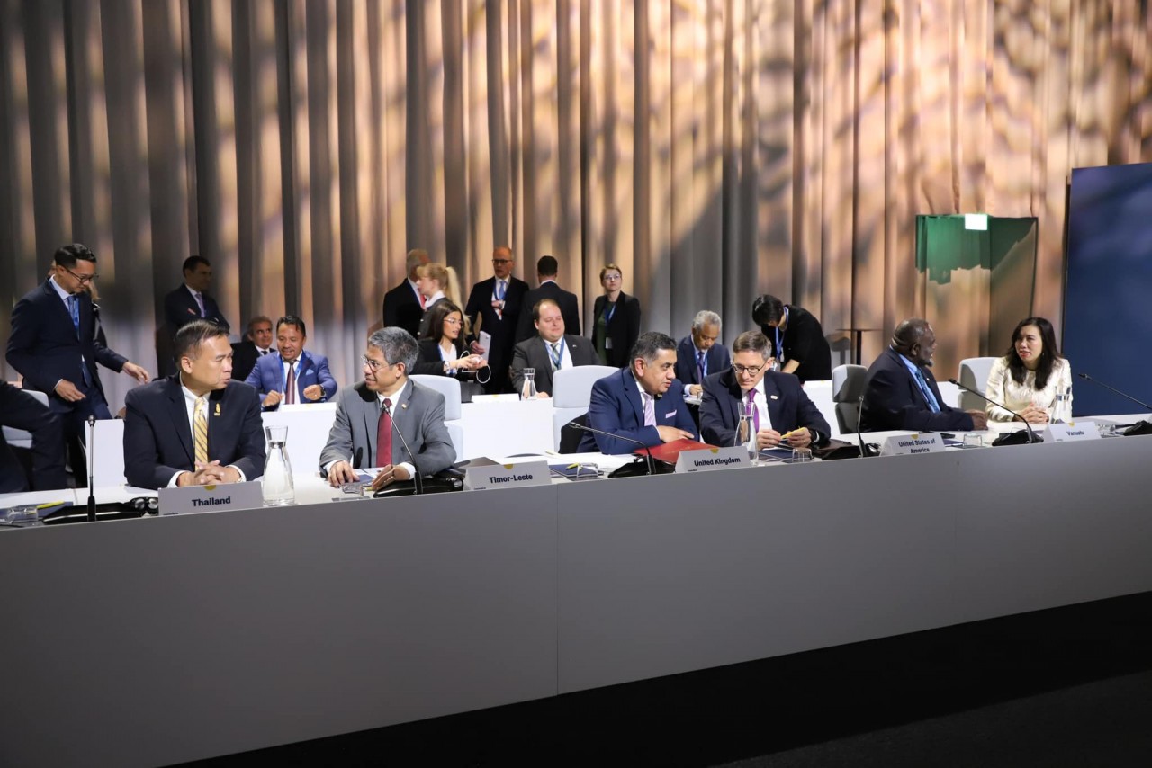 Deputy Minister of Foreign Affairs Le Thi Thu Hang (white dress) attends  EU Indo-Pacific Ministerial Forum. Source: Ministry of Foreign Affairs and Cooperation of Timor-Leste