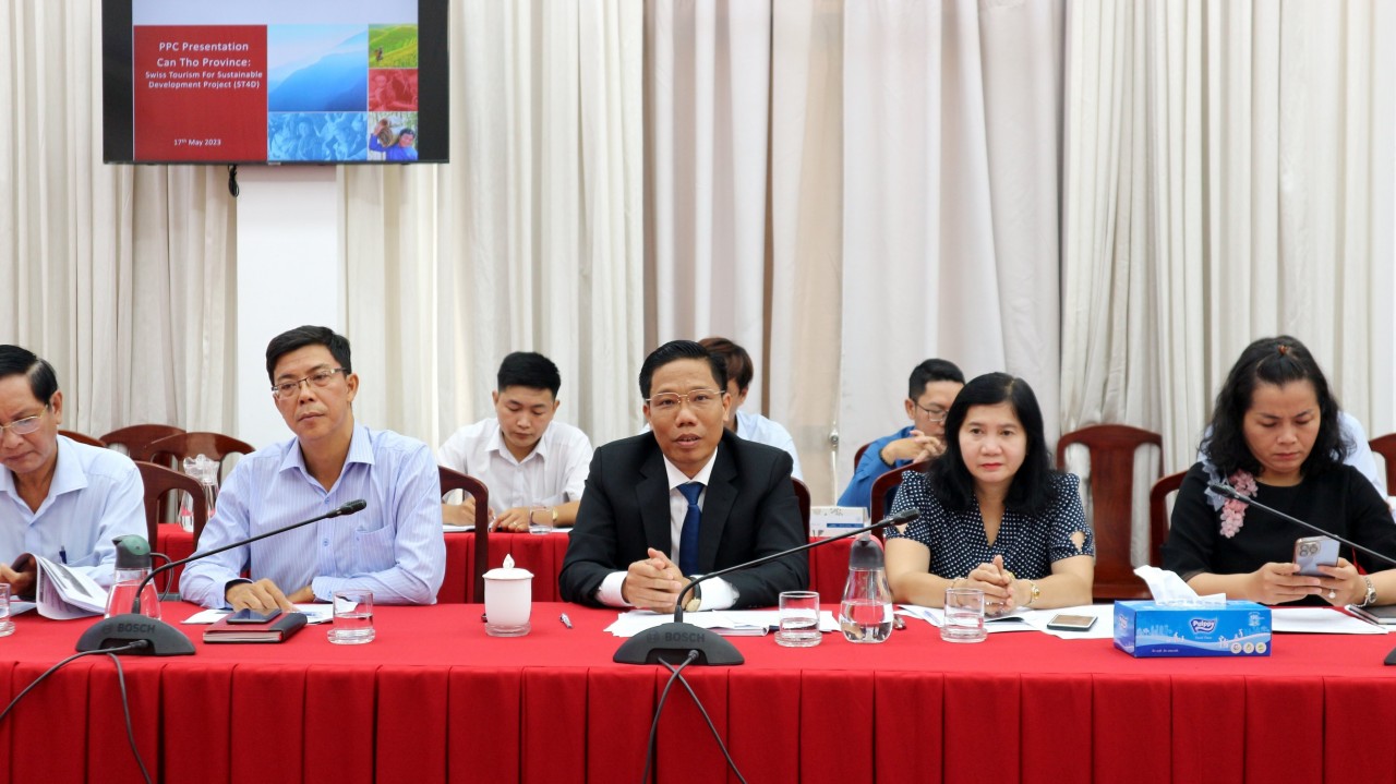 Thụy Sĩ khảo sát phát triển du lịch bền vững tại TP Cần Thơ Thụy Sĩ khảo sát phát triển du lịch bền vững tại TP Cần Thơ