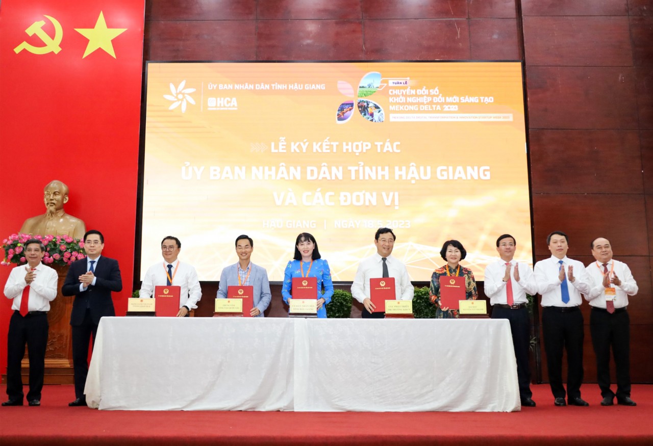 Khai mạc Tuần lễ Chuyển đổi số và Khởi nghiệp đổi mới sáng tạo - Mekong Delta 2023 tại Hậu Giang