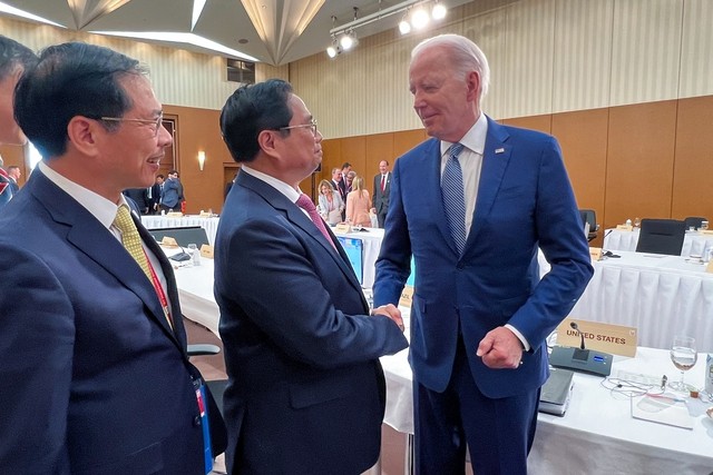 Thủ tướng Phạm Minh Chính gặp Tổng thống Hoa Kỳ Joe Biden Thủ tướng Phạm Minh Chính gặp Tổng thống Hoa Kỳ Joe Biden