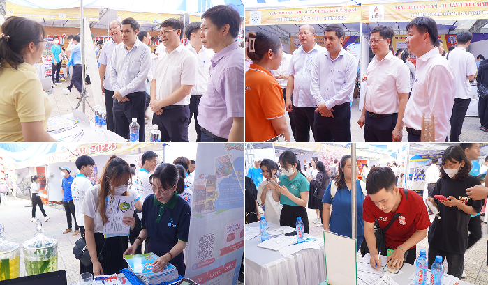 Thừa Thiên Huế: Hơn 3.000 người tham gia Ngày hội Việc làm - Tư vấn tuyển sinh Thừa Thiên Huế: Hơn 3.000 người tham gia Ngày hội Việc làm - Tư vấn tuyển sinh