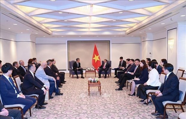 Chinh, who is in Japan to attend the expanded Summit of the Group of Seven (G7) and for a working visit, said that the Vietnam-Japan relationship is at its best ever 50 years after they set up their diplomatic ties. Photo: VNA Chinh, who is in Japan to attend the expanded Summit of the Group of Seven (G7) and for a working visit, said that the Vietnam-Japan relationship is at its best ever 50 years after they set up their diplomatic ties. Photo: VNA