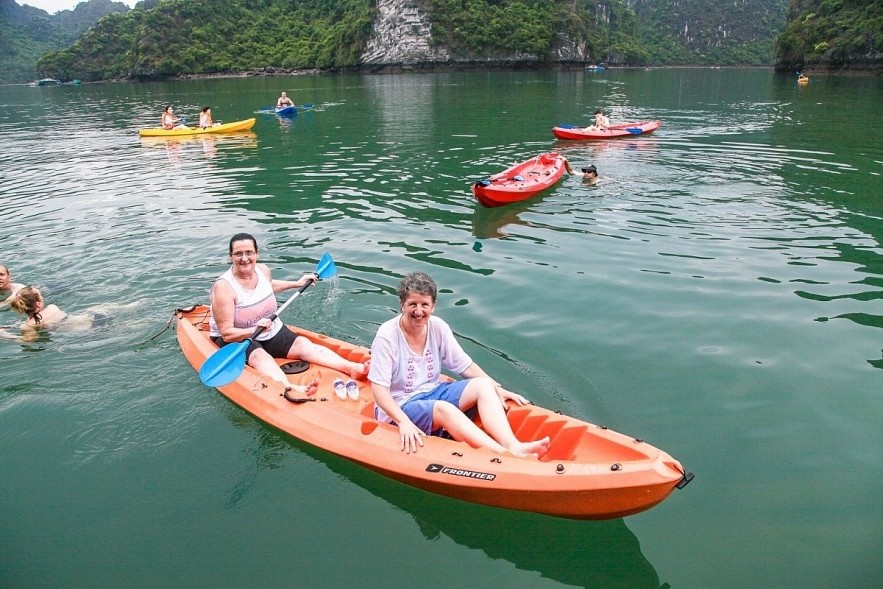 Australian tourists are keen to travel to Vietnam. Photo: VOV Australian tourists are keen to travel to Vietnam. Photo: VOV