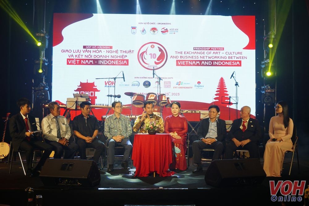 Các khách mời tham gia tọa đàm doanh nghiệp Việt Nam - Indonesia (Ảnh: VOH) Các khách mời tham gia tọa đàm doanh nghiệp Việt Nam - Indonesia (Ảnh: VOH)