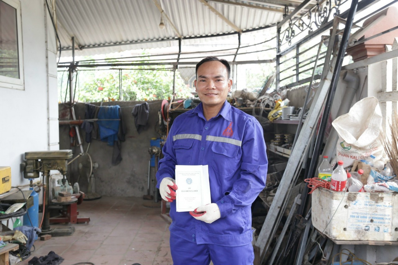 Anh Nguyễn Văn Thủy (xã Phù Linh, huyện Sóc Sơn, TP.Hà Nội)