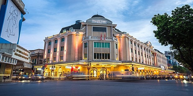 Trang Tien Plaza - the first and only luxury shopping centre in Vietnam (Photo: VNA) Trang Tien Plaza - the first and only luxury shopping centre in Vietnam (Photo: VNA)