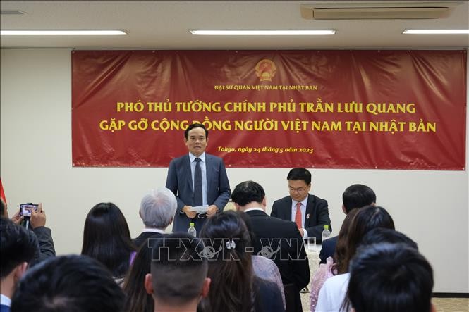 Phó Thủ tướng Chính phủ Trần Lưu Quang thăm và làm việc tại Nhật Bản