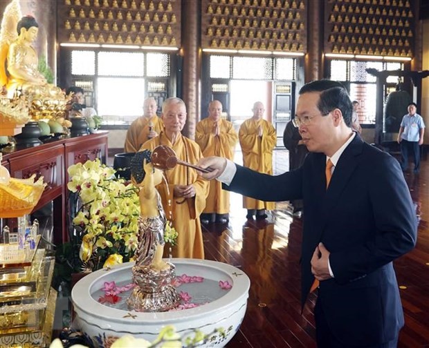 Giáo hội Phật giáo Việt Nam có nhiều đóng góp trong "Hộ quốc, an dân" | Xã hội | Vietnam+ (VietnamPlus)