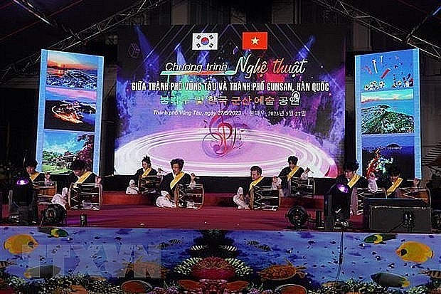 Vung Tau and Gunsan Strengthen Cooperation Music Show Celebrates Vung Tau-Gunsan Anniversary